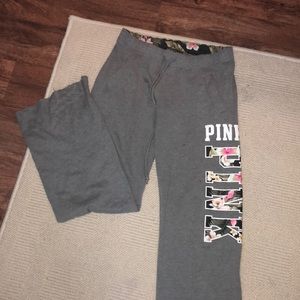 VS pink boyfriend sweatpants